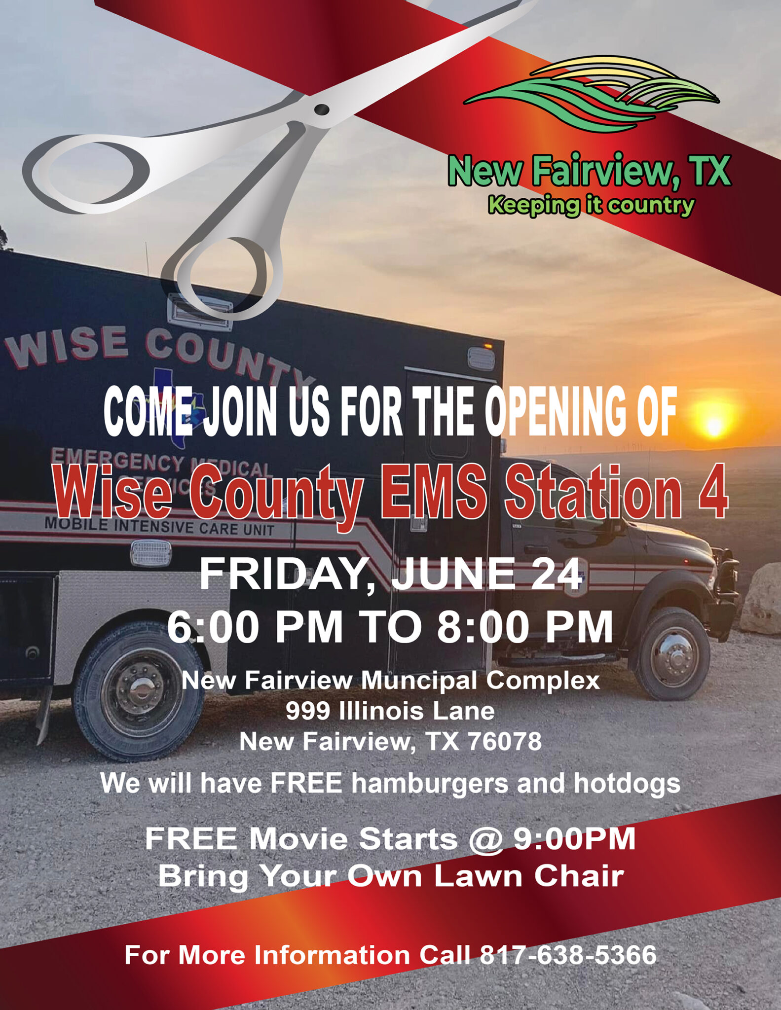 Wise County EMS Station 4 Grand Opening & Ribbon Cutting
